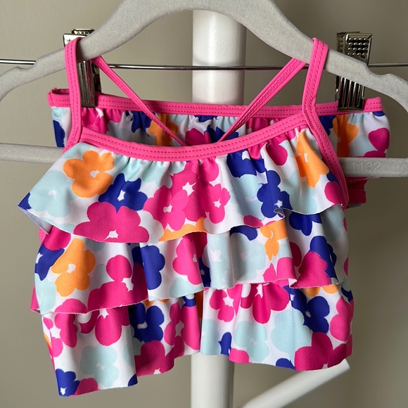 Joe Fresh Ruffle Bikini Size 2 - Picture 1 of 9